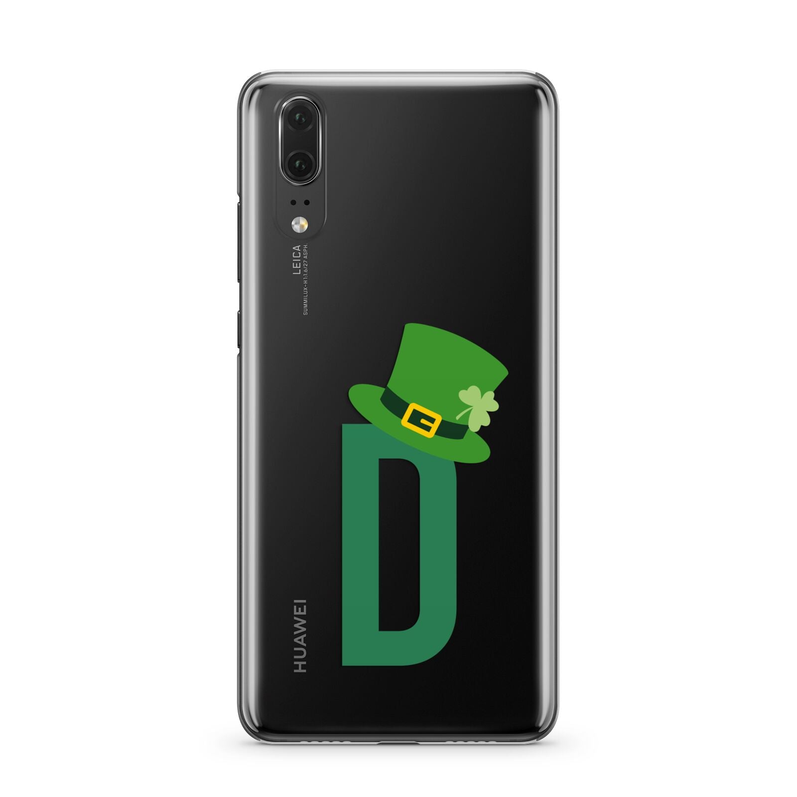 Leprechaun Hat Custom Monogram Huawei P20 Phone Case