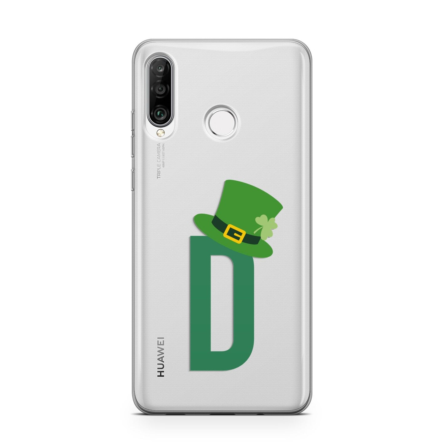 Leprechaun Hat Custom Monogram Huawei P30 Lite Phone Case