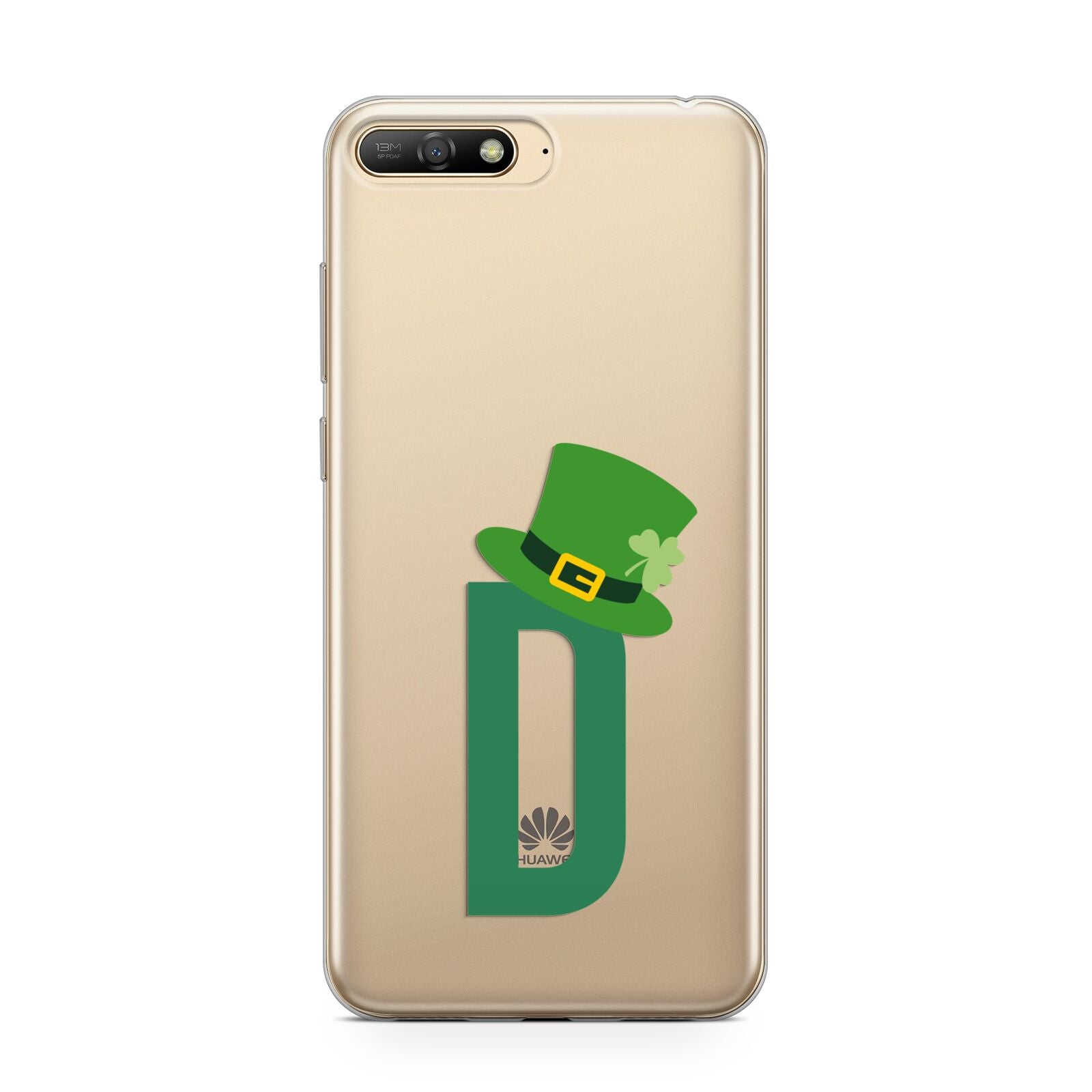 Leprechaun Hat Custom Monogram Huawei Y6 2018