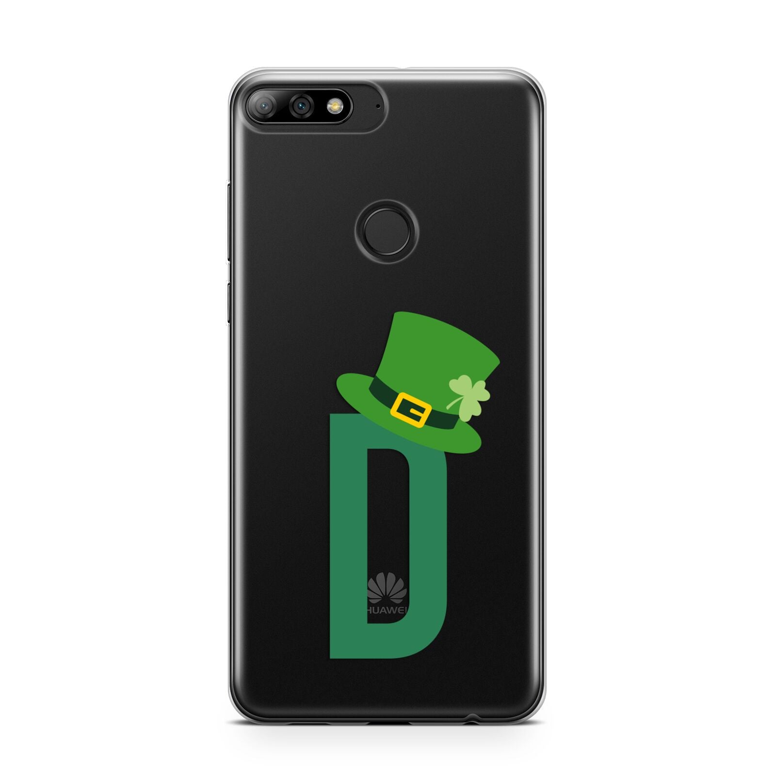 Leprechaun Hat Custom Monogram Huawei Y7 2018