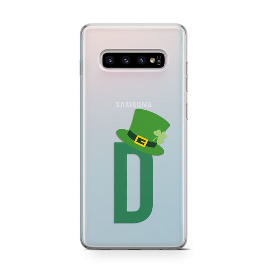 Leprechaun Hat Custom Monogram Protective Samsung Galaxy Case