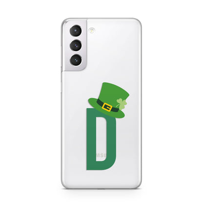 Leprechaun Hat Custom Monogram Samsung S21 Case