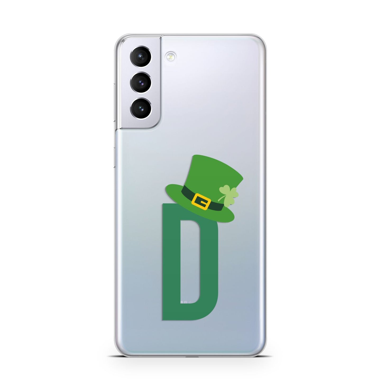 Leprechaun Hat Custom Monogram Samsung S21 Plus Case