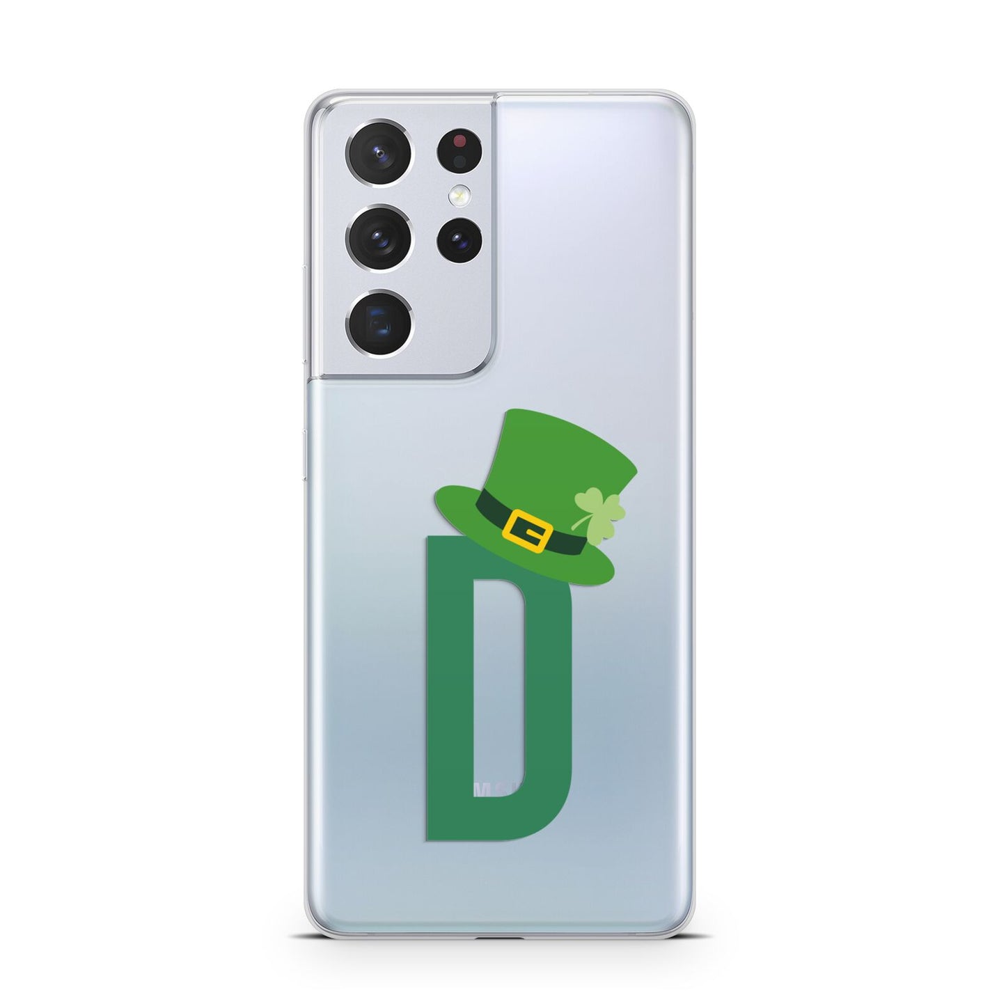 Leprechaun Hat Custom Monogram Samsung S21 Ultra Case