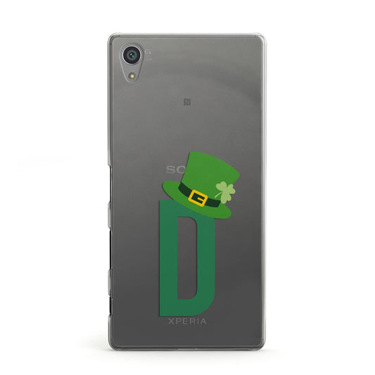 Leprechaun Hat Custom Monogram Sony Xperia Case