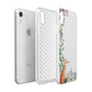 Let It Snow Christmas Apple iPhone XR White 3D Tough Case Expanded view