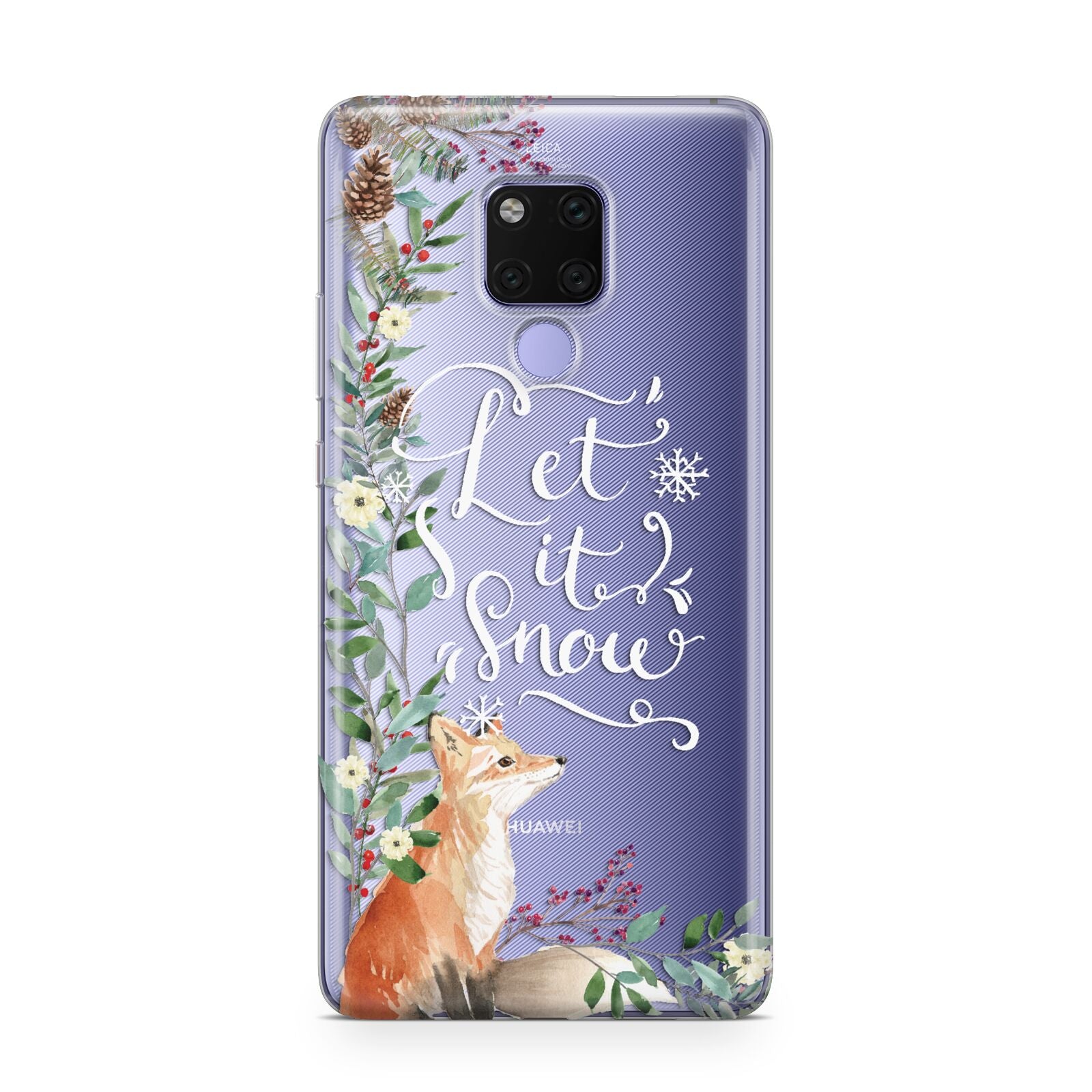 Let It Snow Christmas Huawei Mate 20X Phone Case