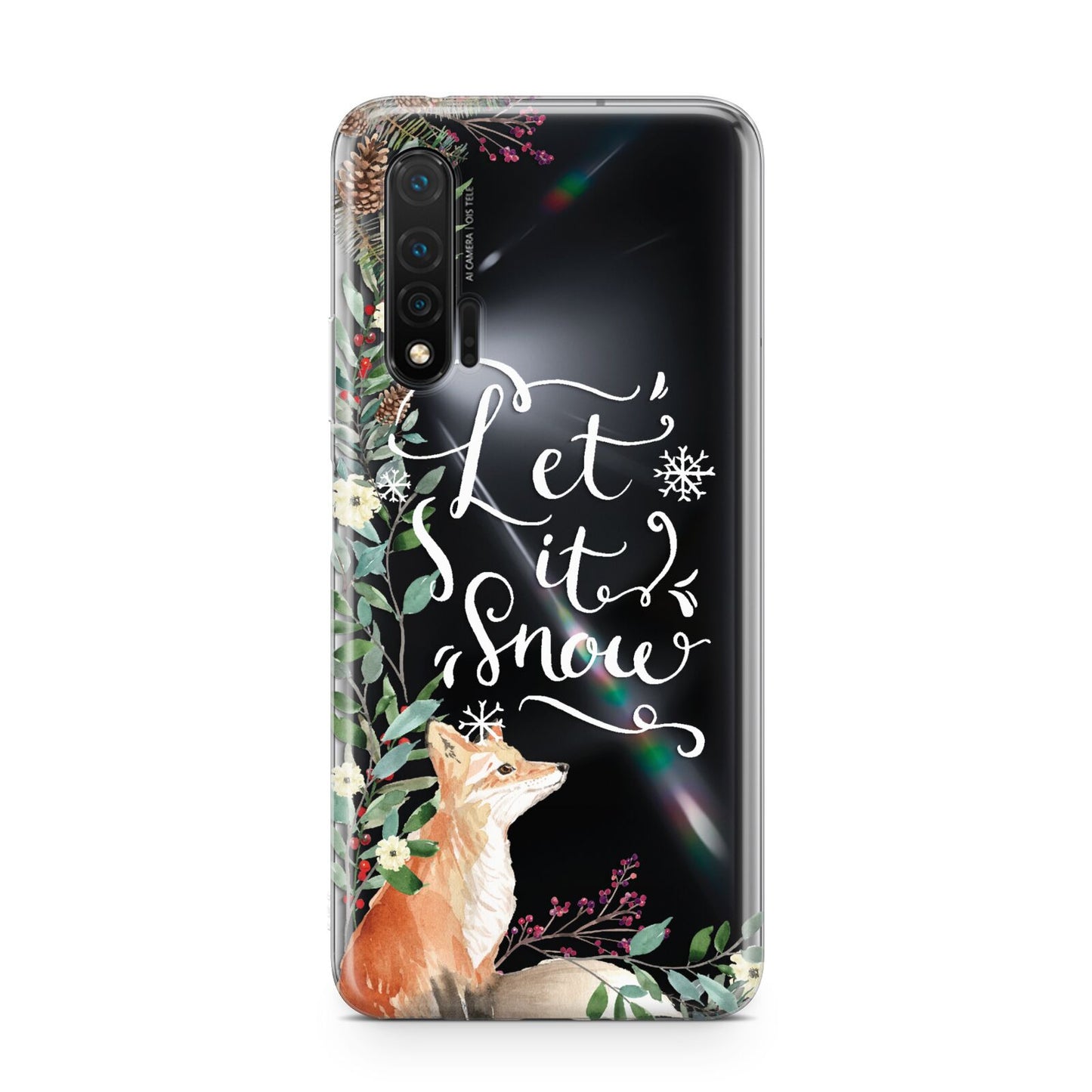 Let It Snow Christmas Huawei Nova 6 Phone Case