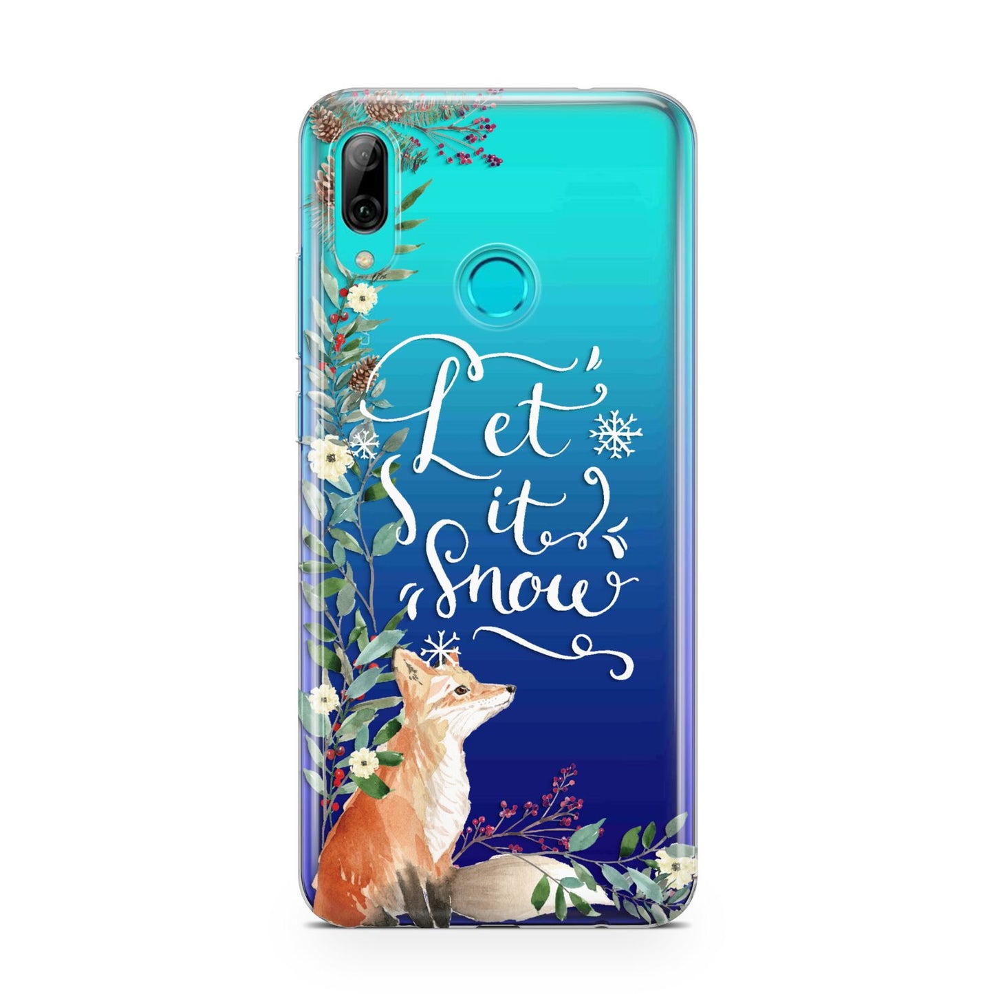 Let It Snow Christmas Huawei P Smart 2019 Case