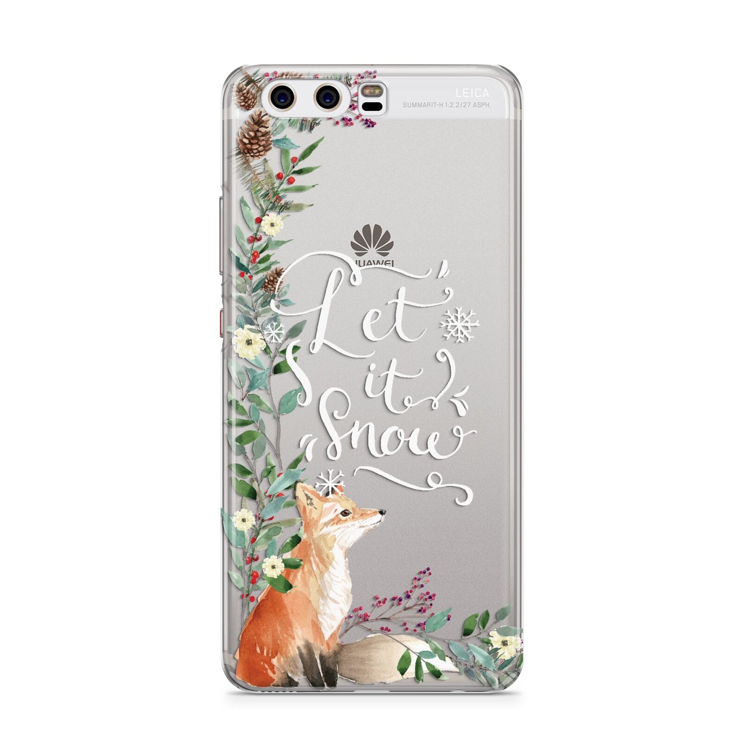 Let It Snow Christmas Huawei P10 Phone Case