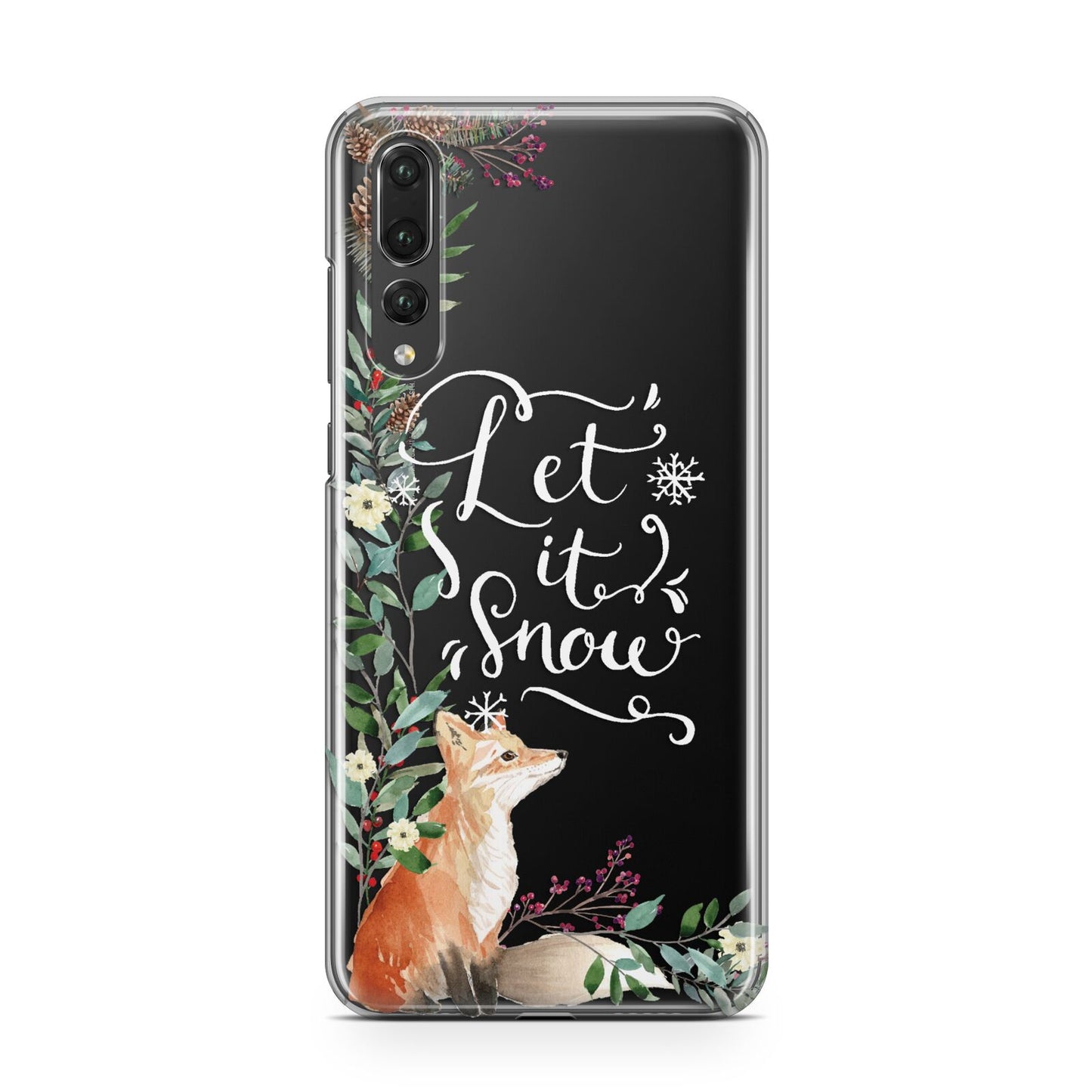 Let It Snow Christmas Huawei P20 Pro Phone Case