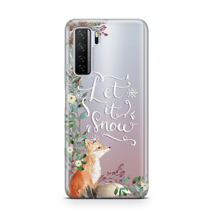 Let It Snow Christmas Huawei P40 Lite 5G Phone Case