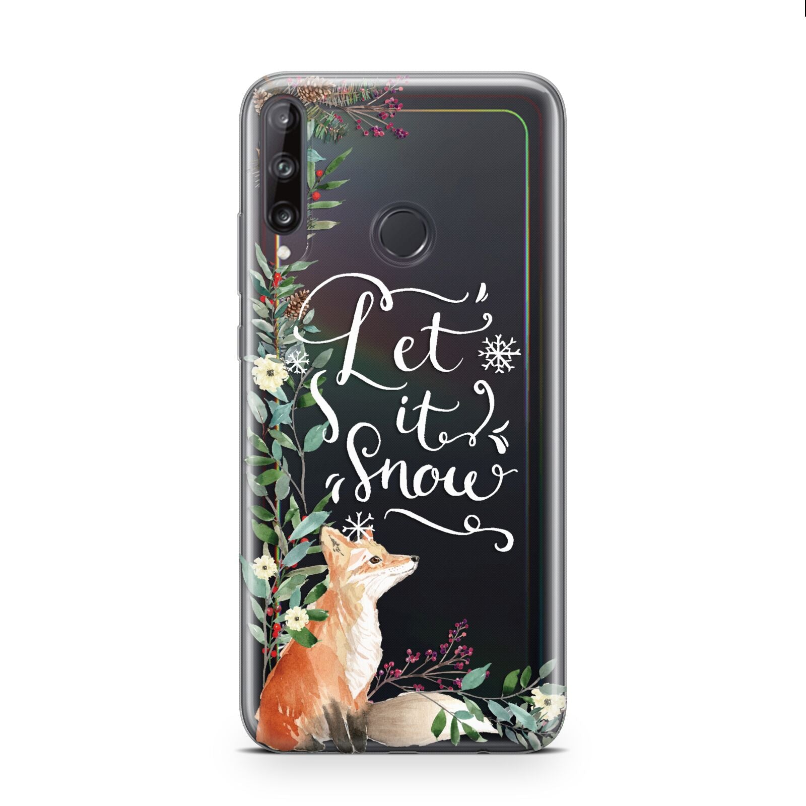 Let It Snow Christmas Huawei P40 Lite E Phone Case