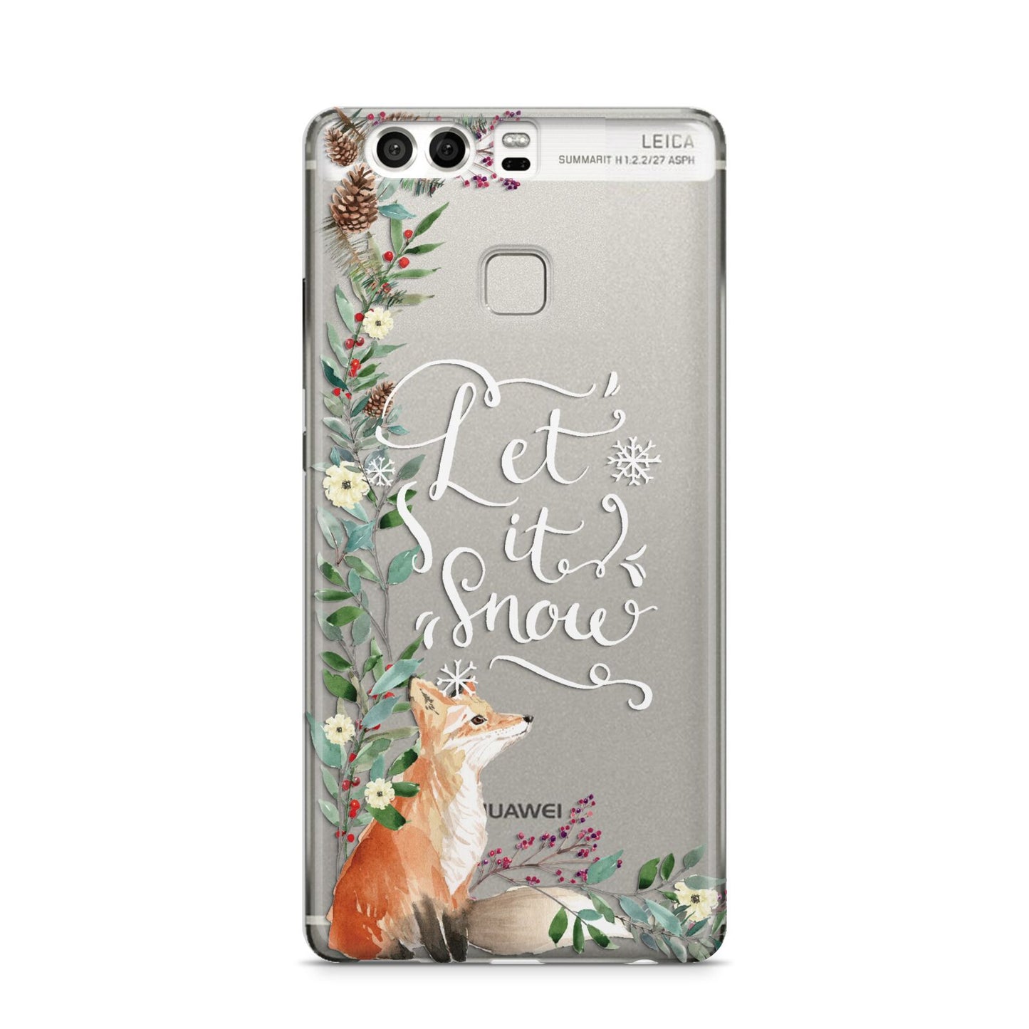 Let It Snow Christmas Huawei P9 Case