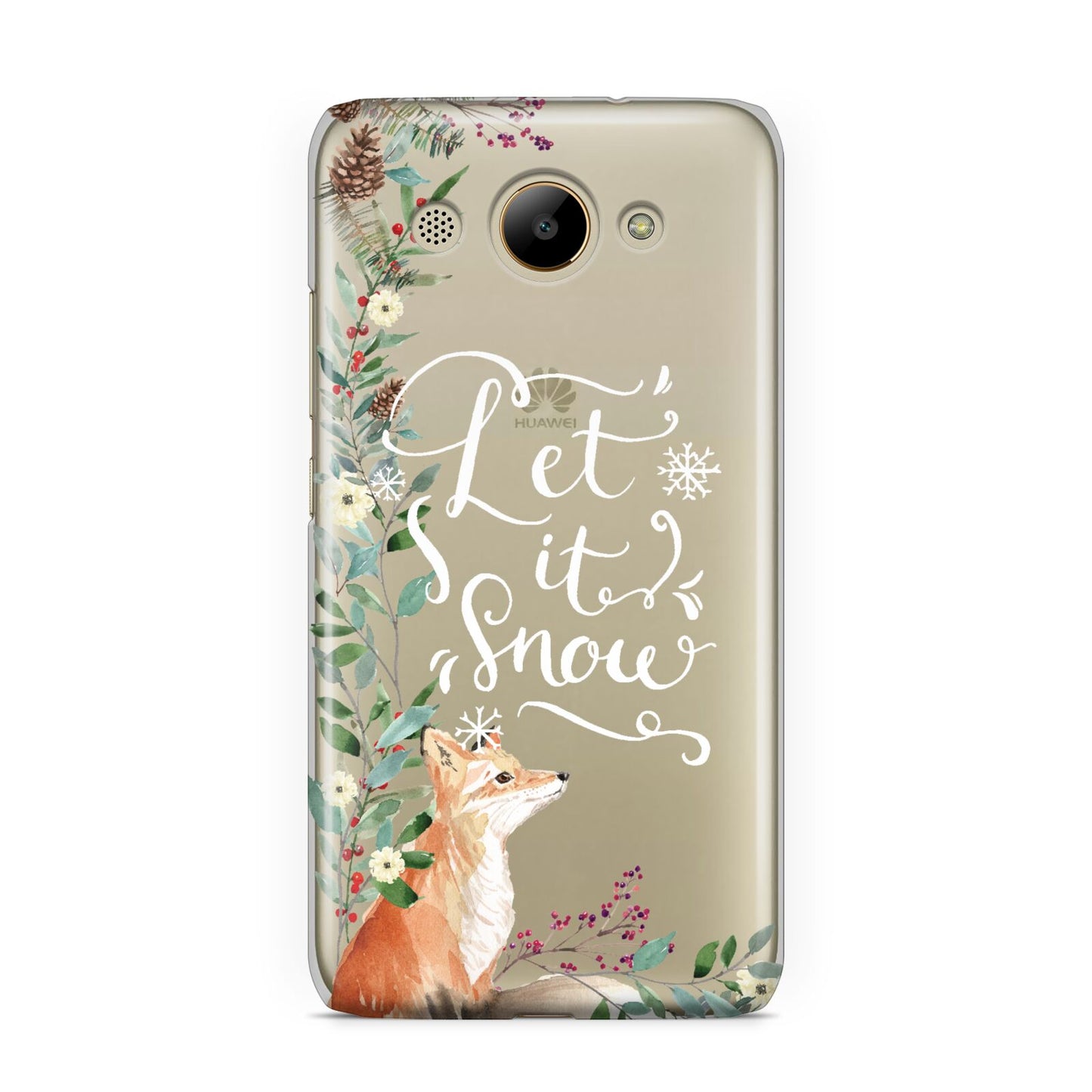 Let It Snow Christmas Huawei Y3 2017