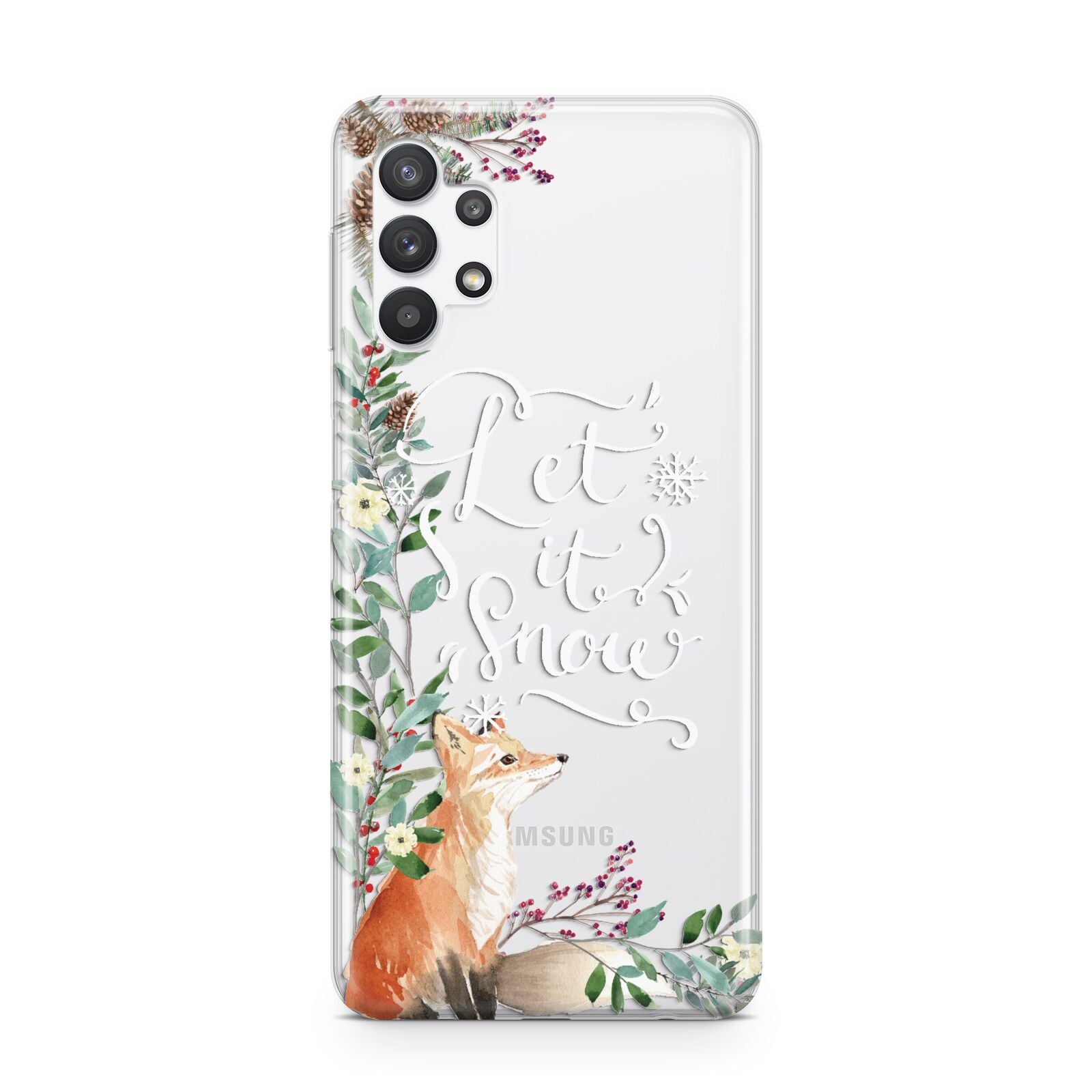 Let It Snow Christmas Samsung A32 5G Case