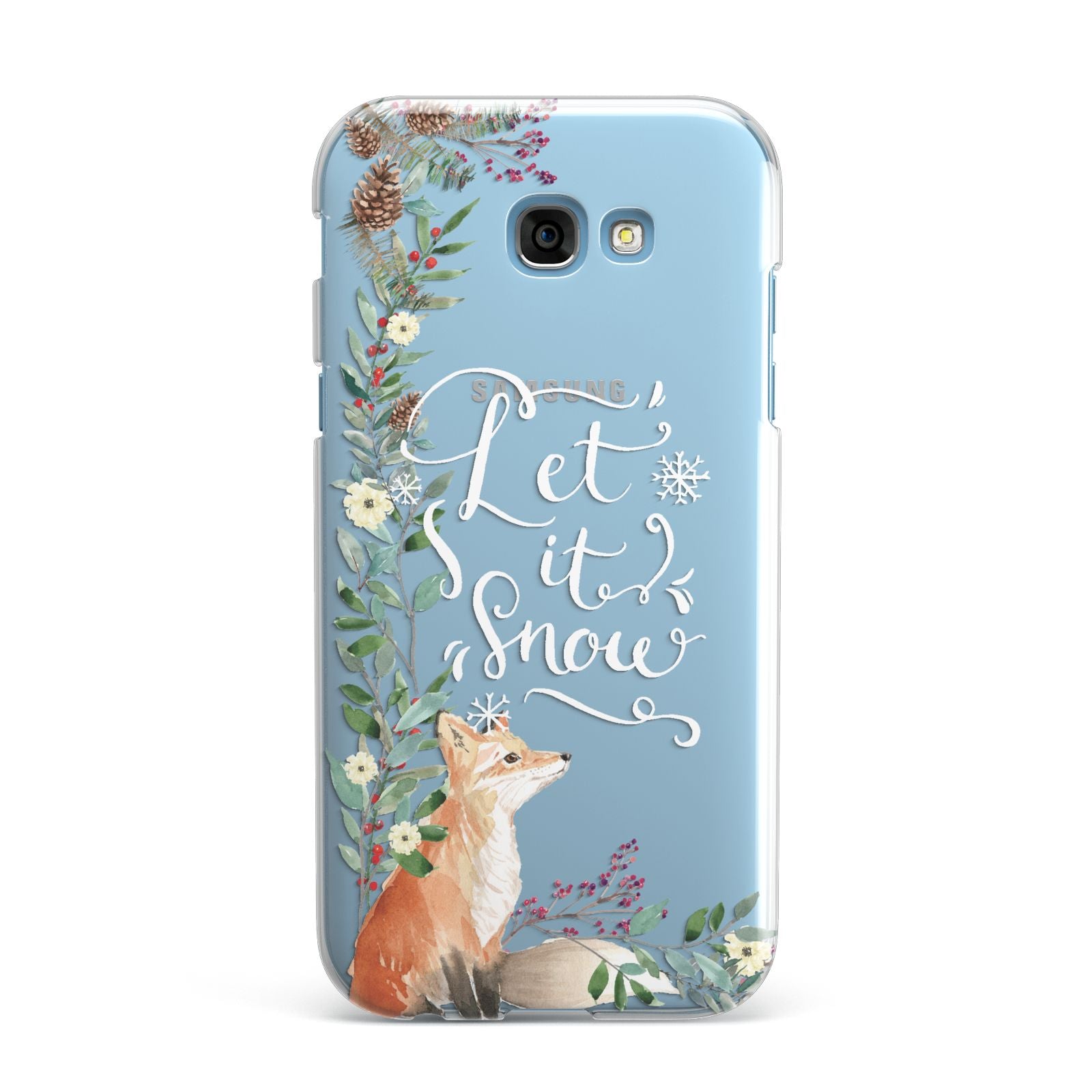 Let It Snow Christmas Samsung Galaxy A7 2017 Case