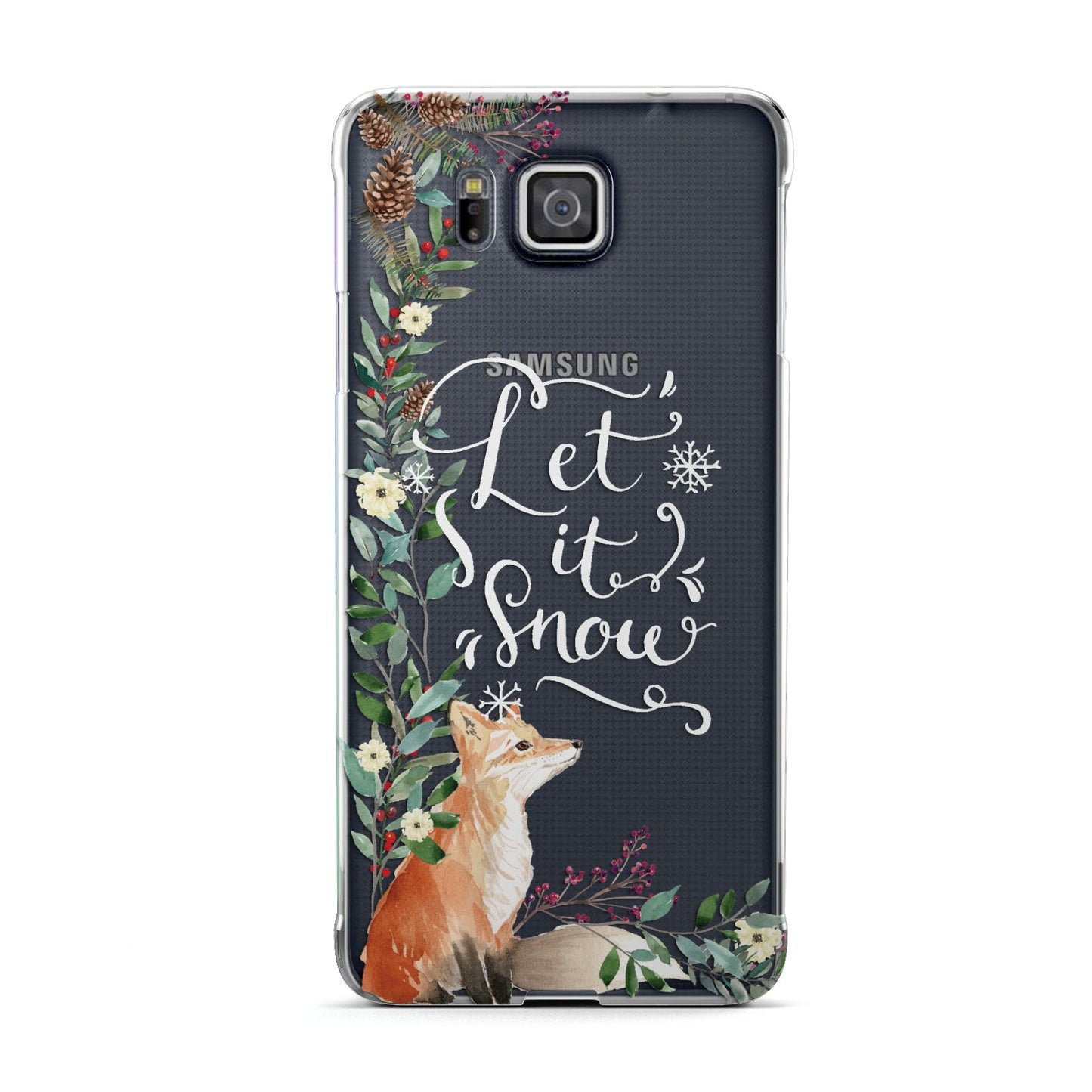 Let It Snow Christmas Samsung Galaxy Alpha Case