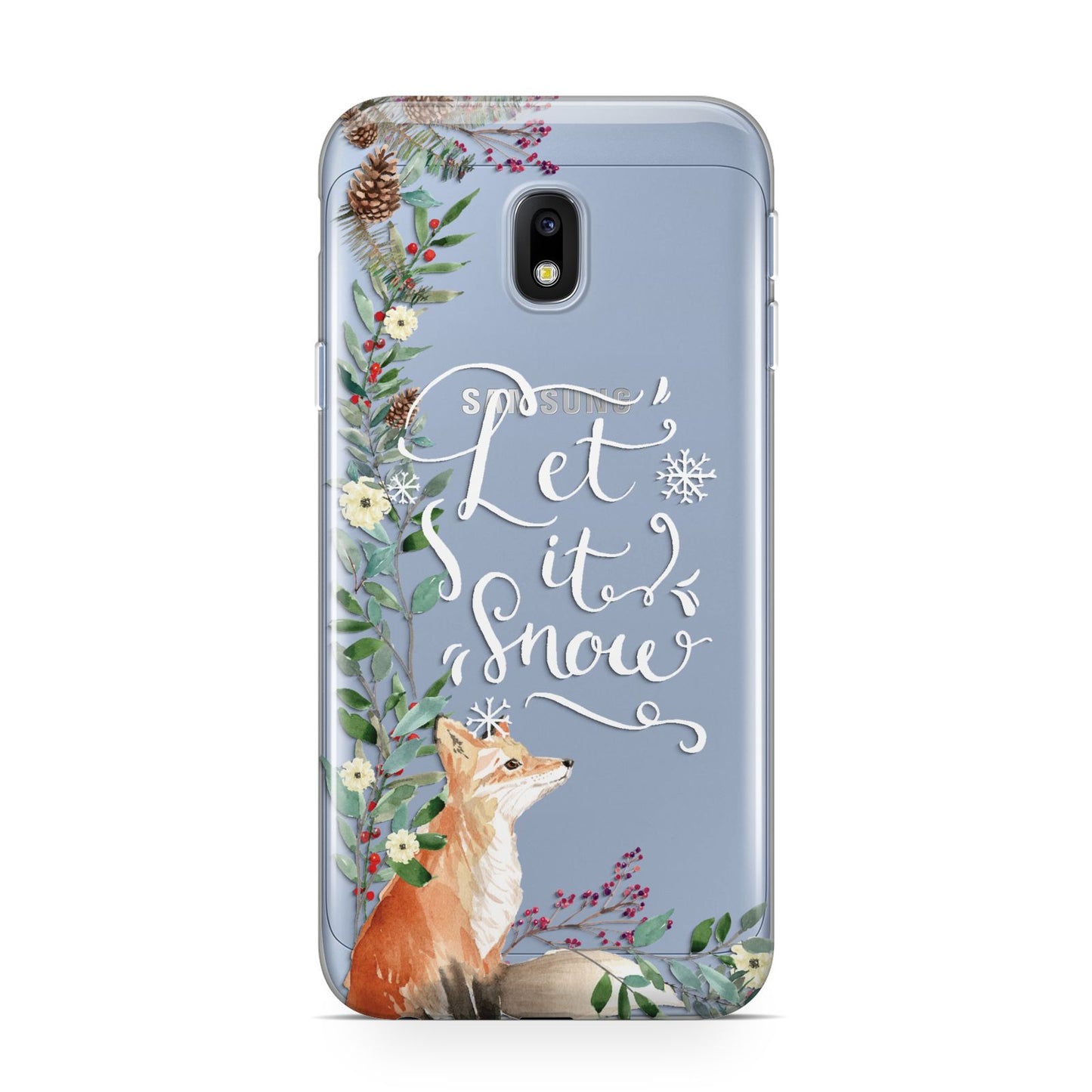 Let It Snow Christmas Samsung Galaxy J3 2017 Case