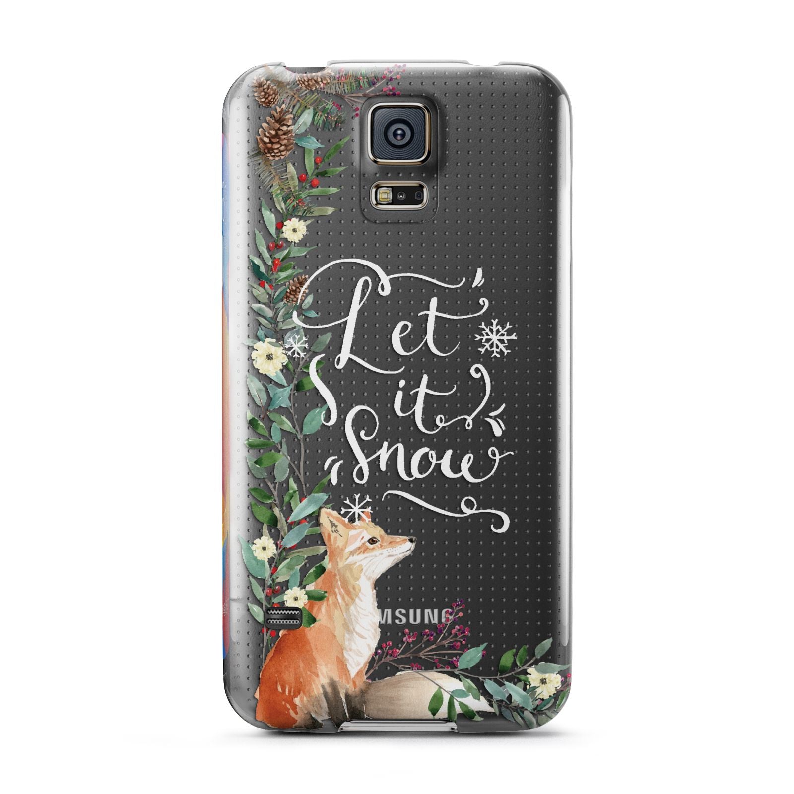 Let It Snow Christmas Samsung Galaxy S5 Case