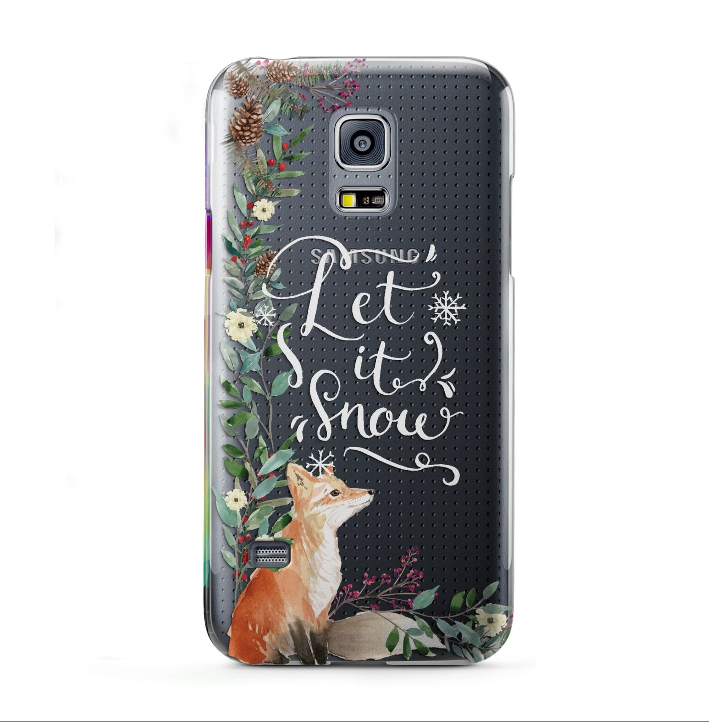 Let It Snow Christmas Samsung Galaxy S5 Mini Case