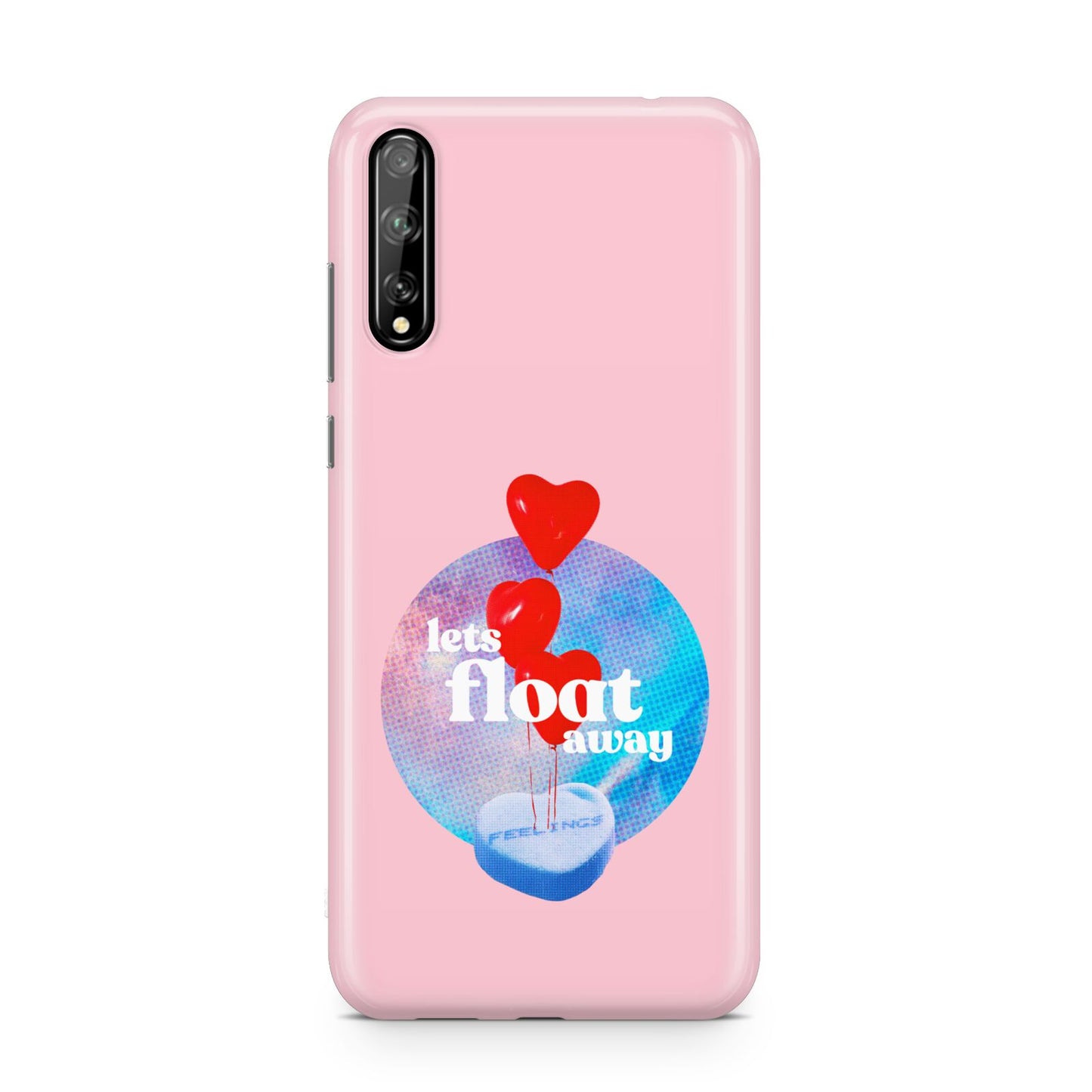 Lets Float Away Valentine Huawei Enjoy 10s Phone Case