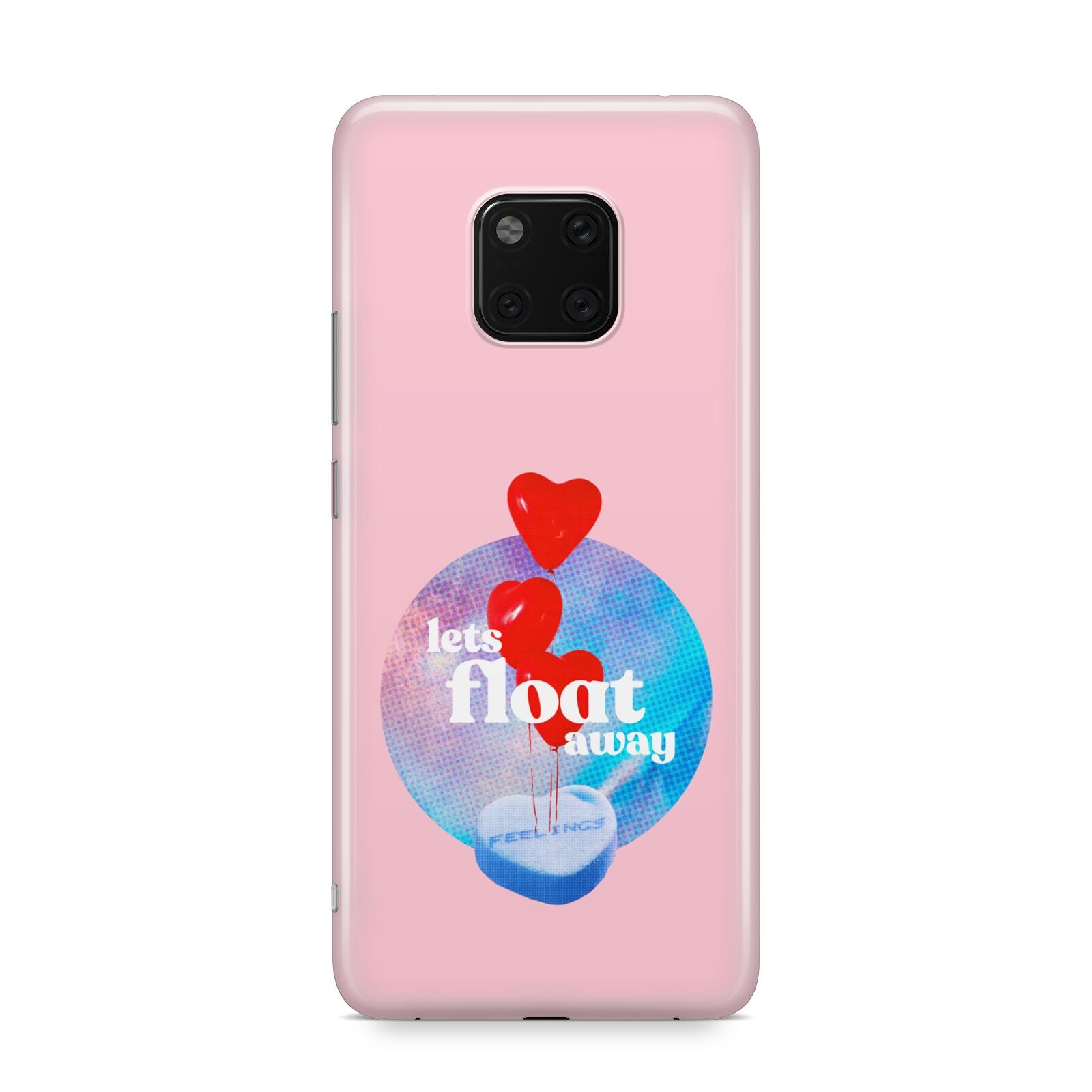 Lets Float Away Valentine Huawei Mate 20 Pro Phone Case