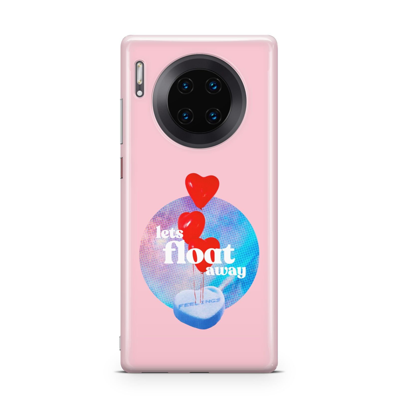 Lets Float Away Valentine Huawei Mate 30 Pro Phone Case