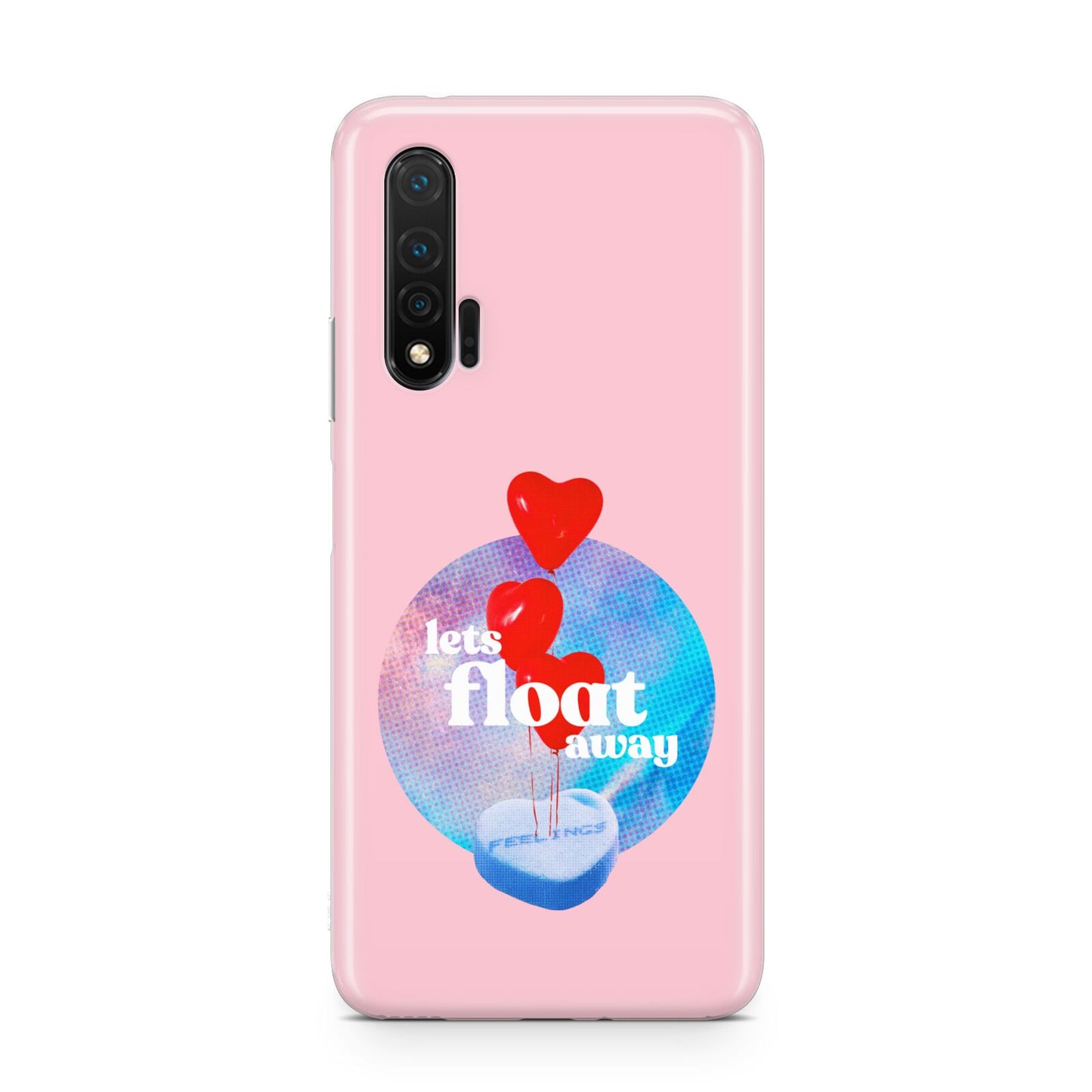 Lets Float Away Valentine Huawei Nova 6 Phone Case