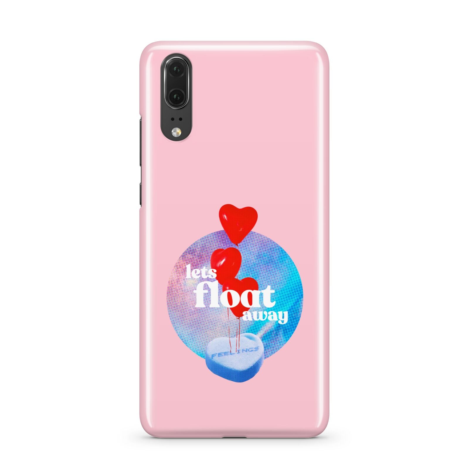 Lets Float Away Valentine Huawei P20 Phone Case