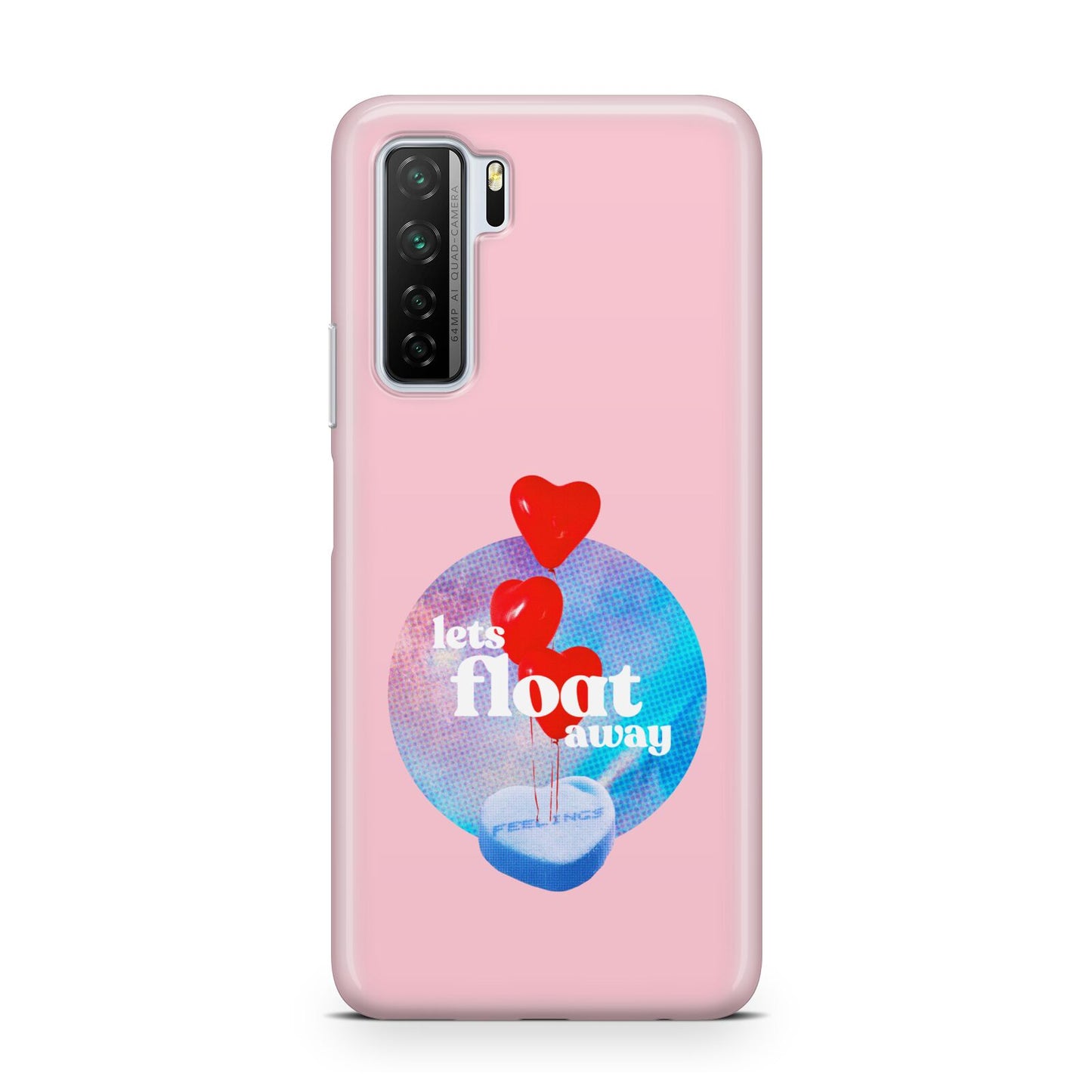 Lets Float Away Valentine Huawei P40 Lite 5G Phone Case