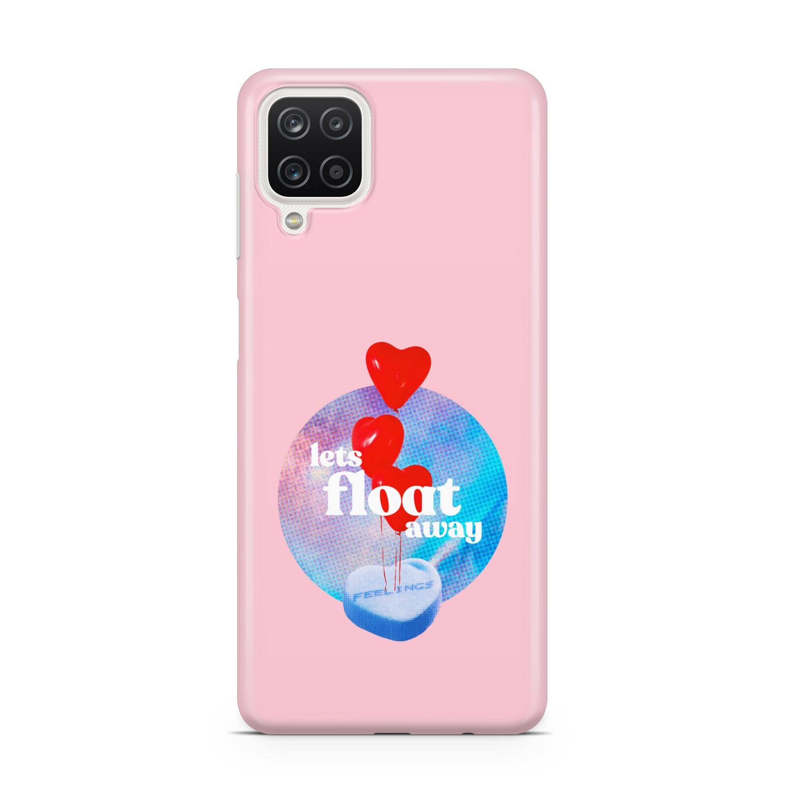 Lets Float Away Valentine Samsung A12 Case