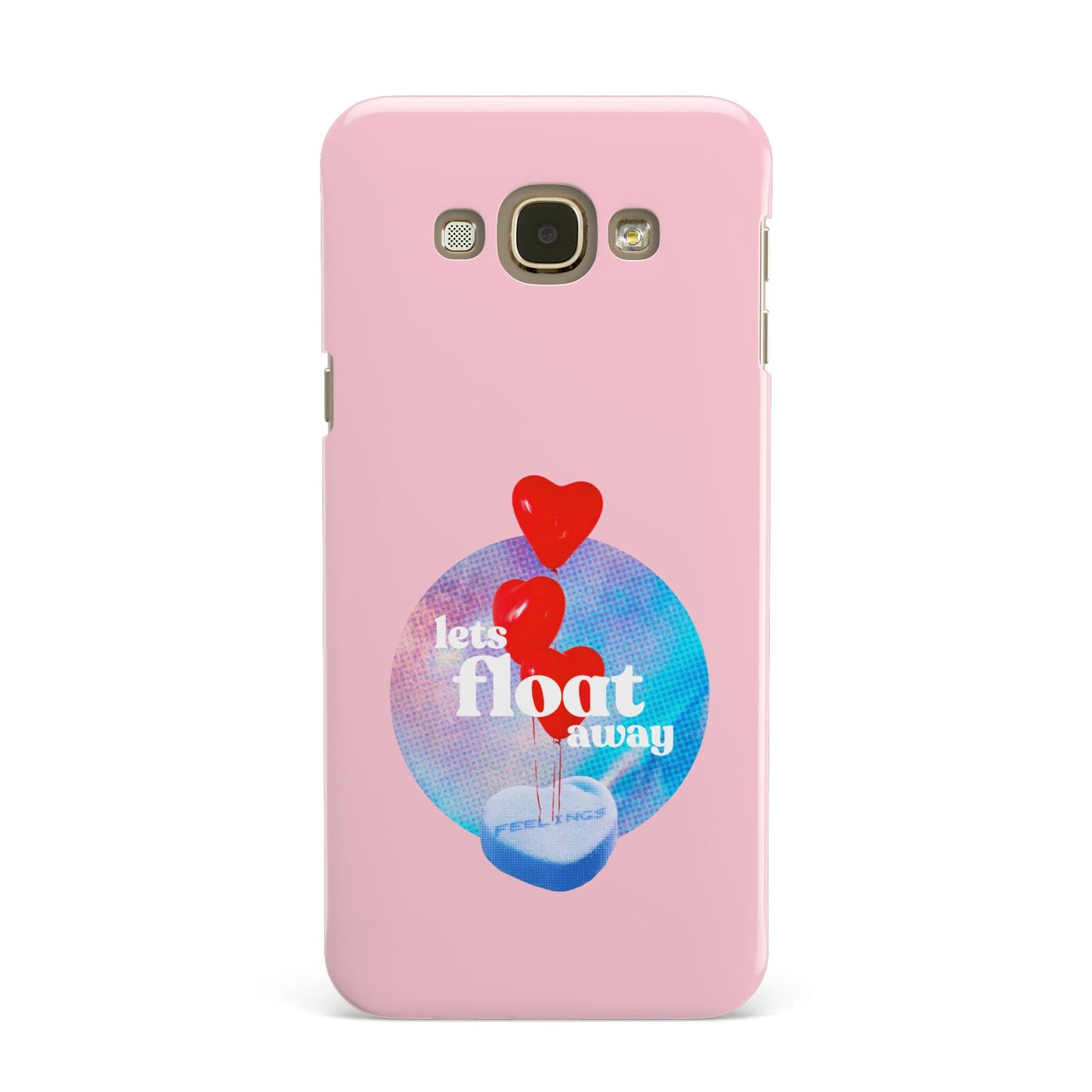 Lets Float Away Valentine Samsung Galaxy A8 Case