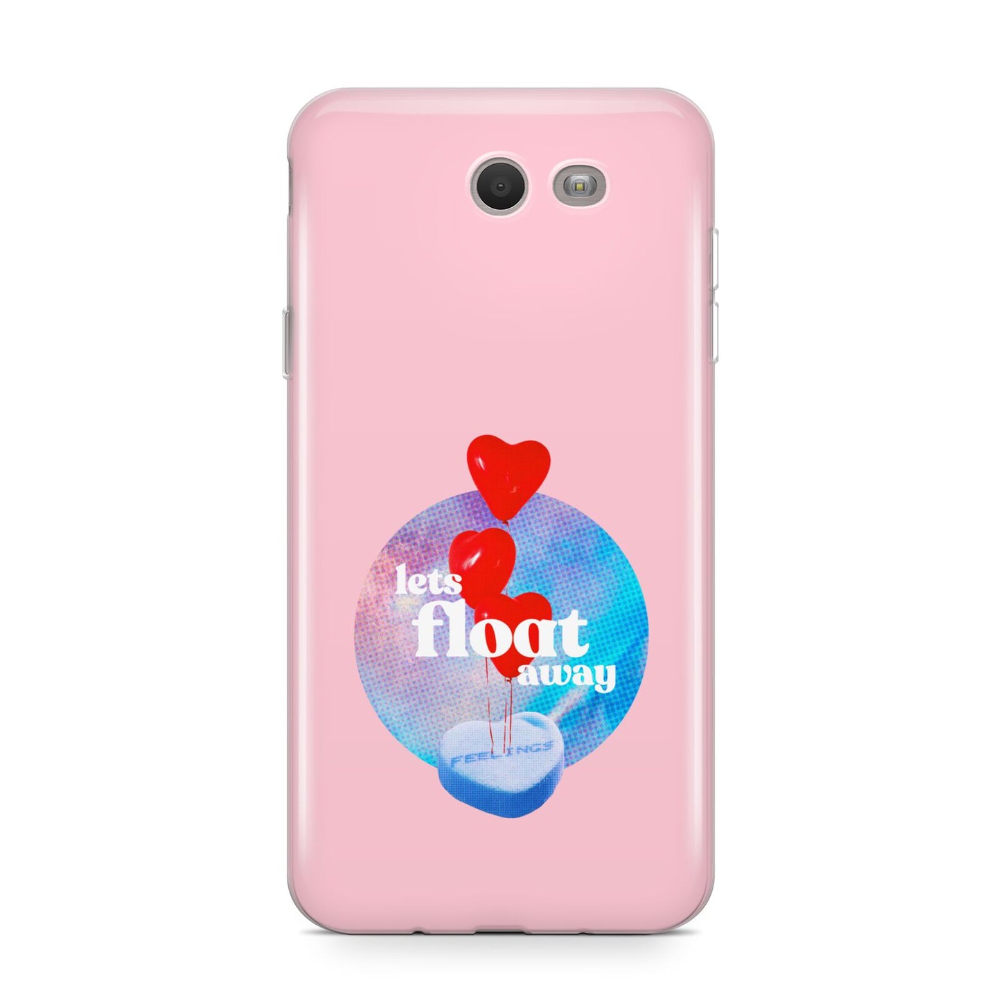 Lets Float Away Valentine Samsung Galaxy J7 2017 Case