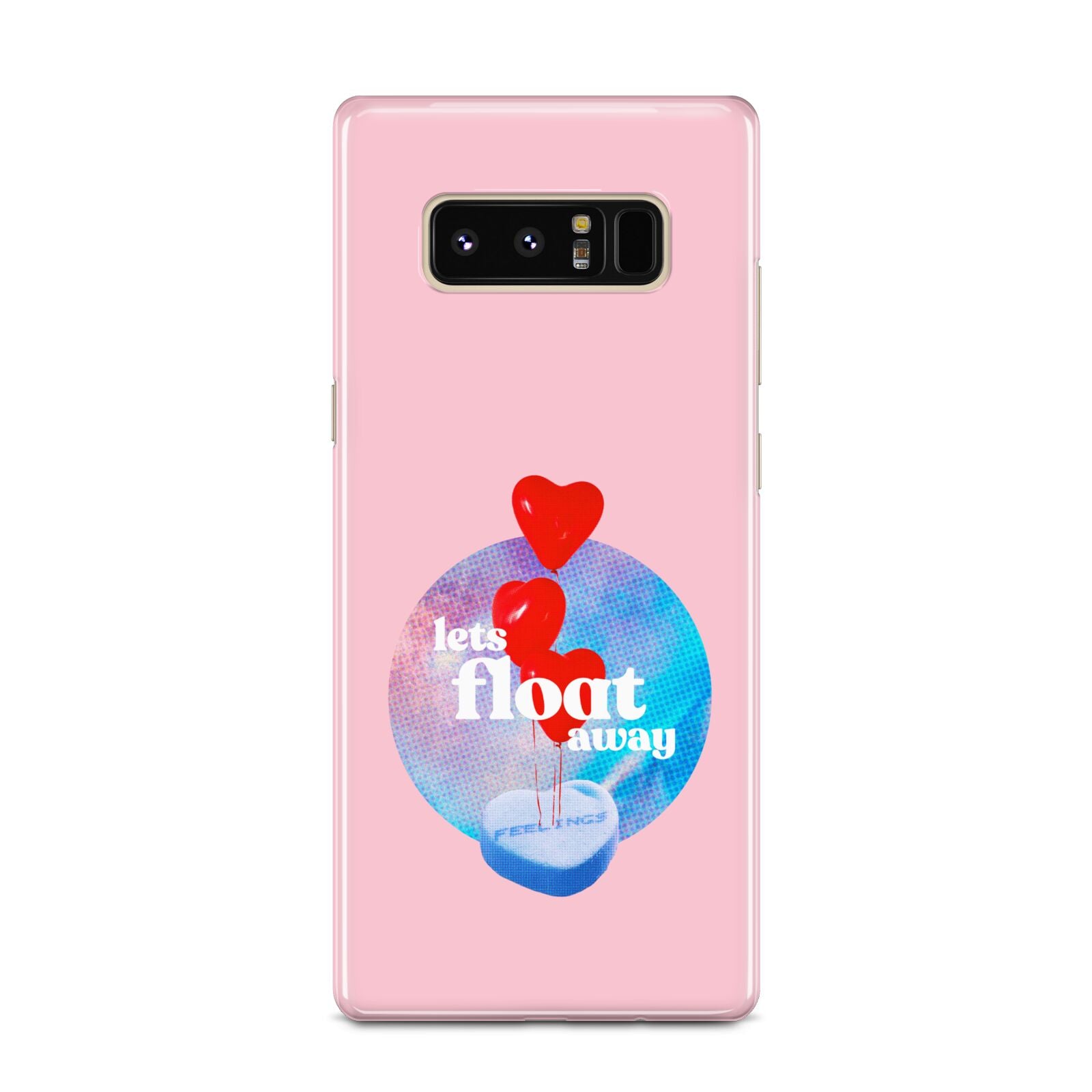 Lets Float Away Valentine Samsung Galaxy Note 8 Case