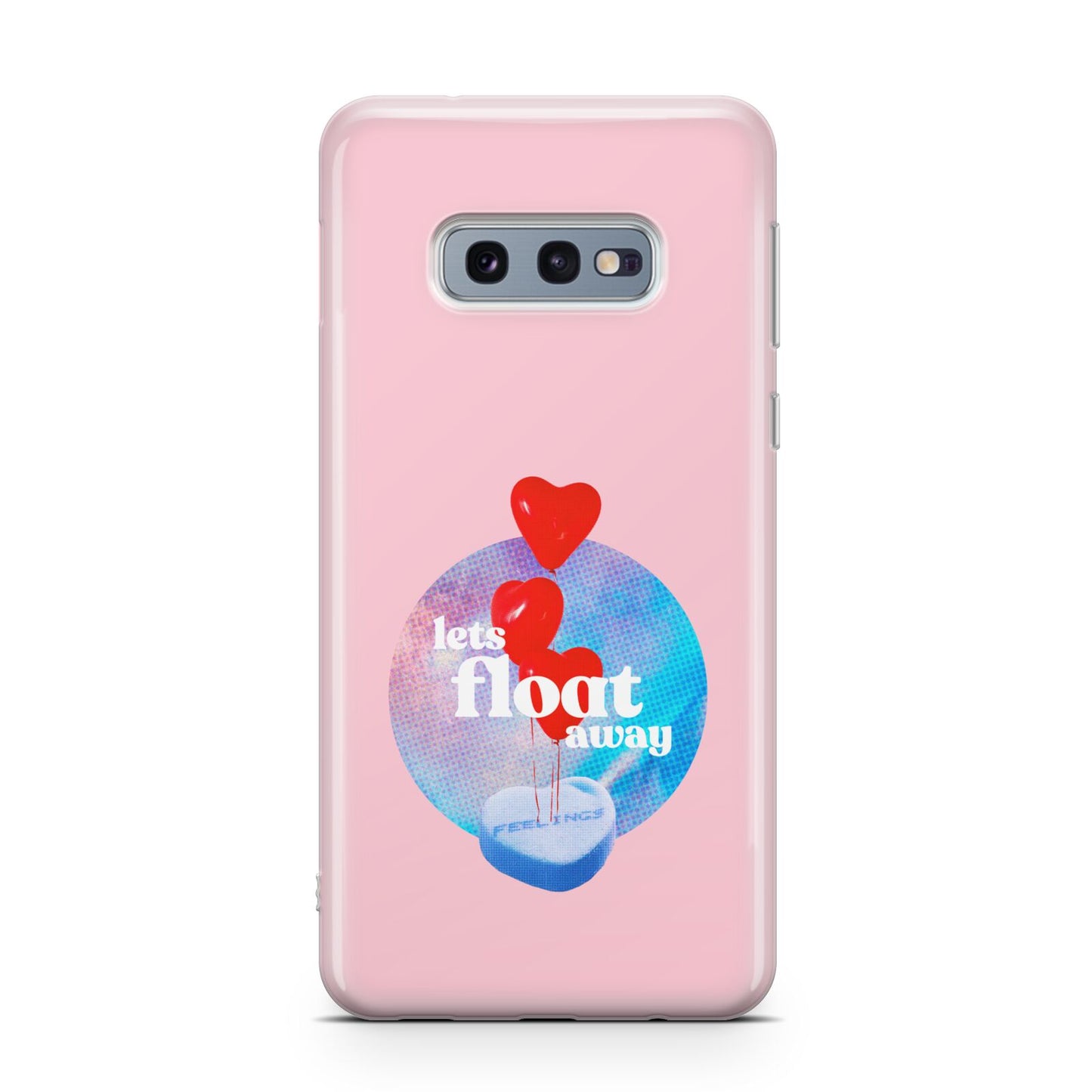 Lets Float Away Valentine Samsung Galaxy S10E Case