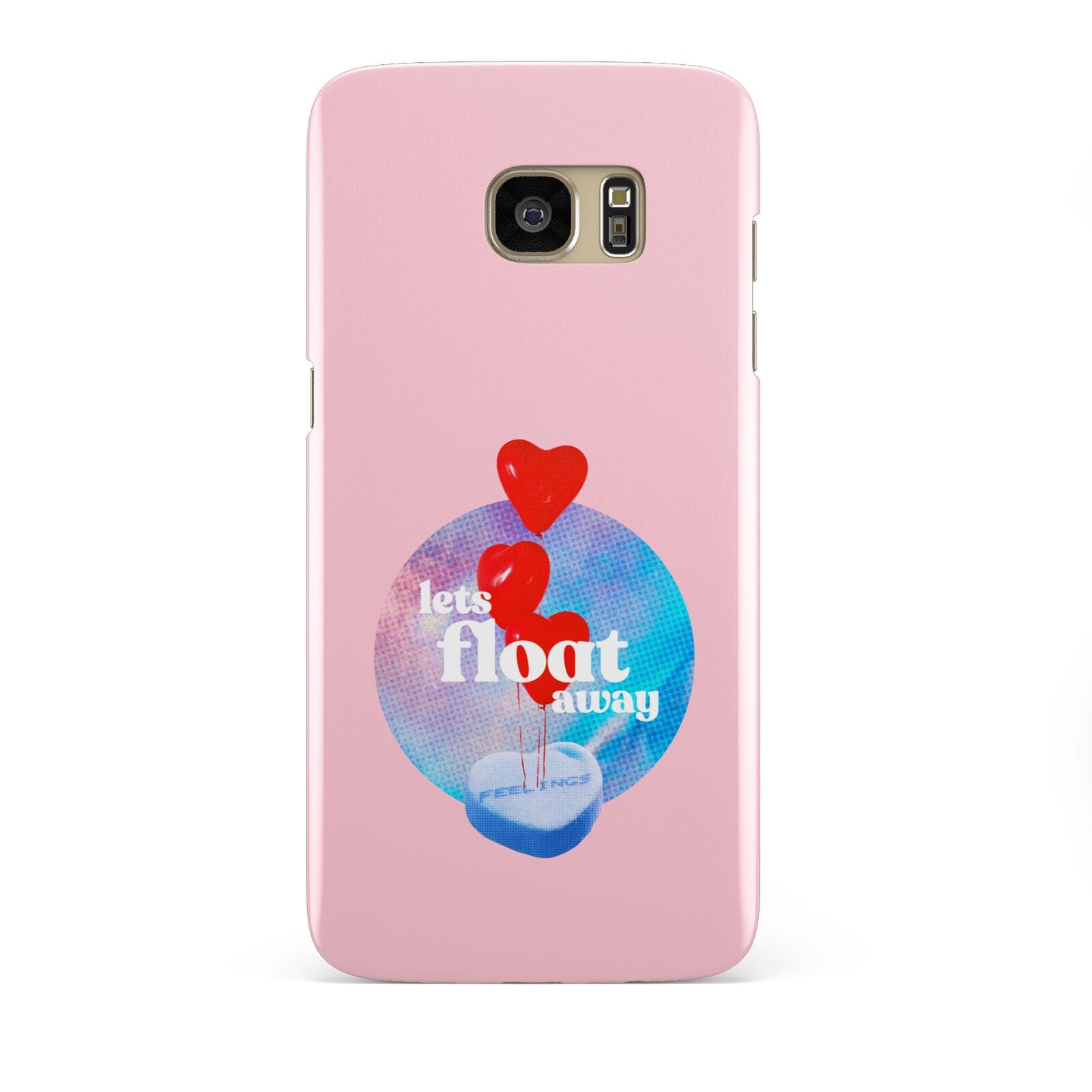 Lets Float Away Valentine Samsung Galaxy S7 Edge Case