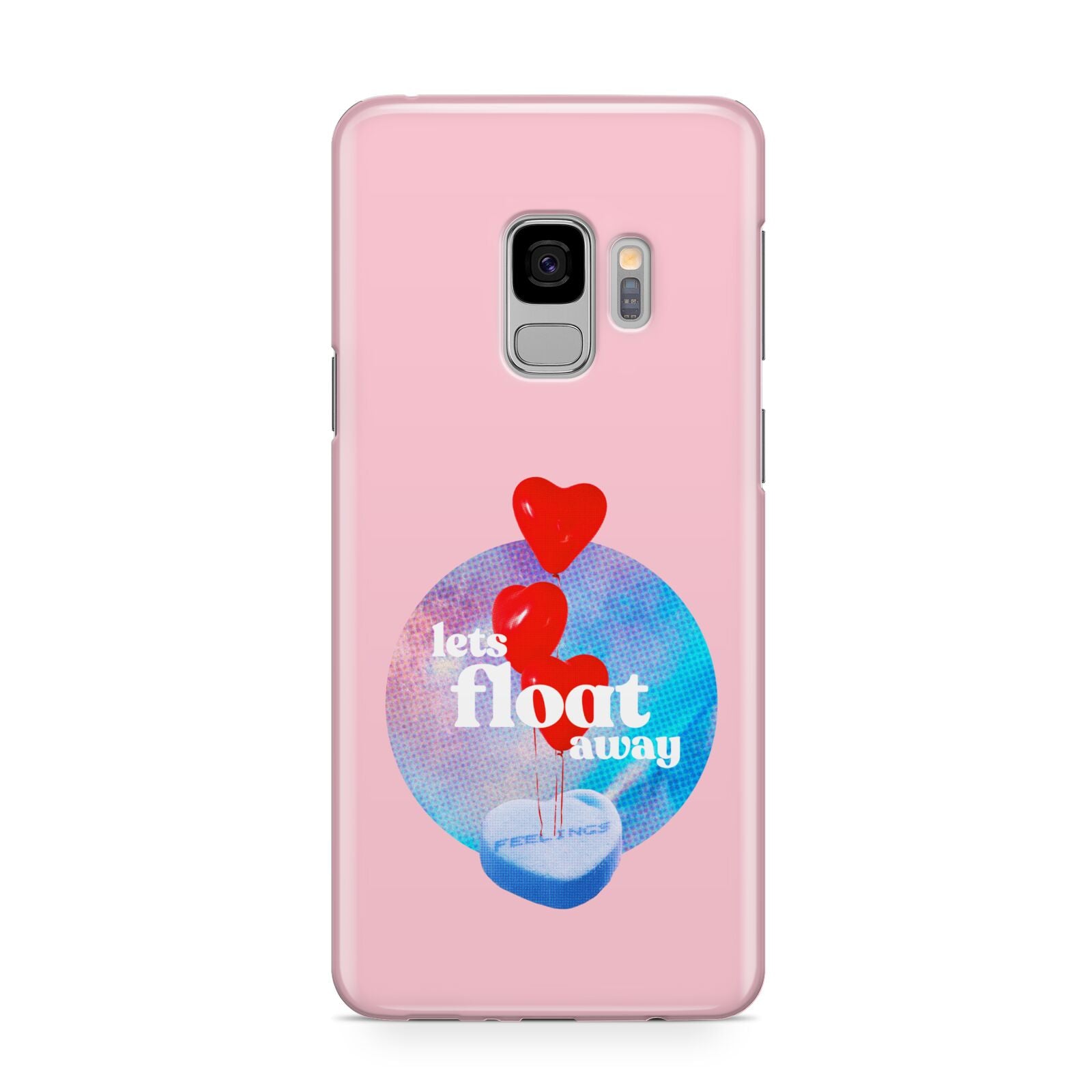 Lets Float Away Valentine Samsung Galaxy S9 Case