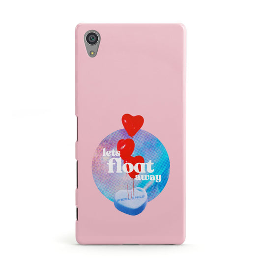 Lets Float Away Valentine Sony Xperia Case