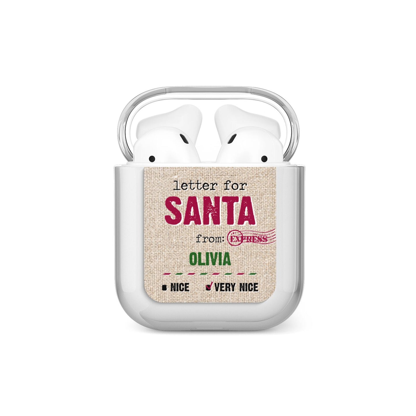 Letters to Santa Personalised AirPods Case