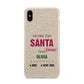 Letters to Santa Personalised Apple iPhone Xs Max 3D Tough Case