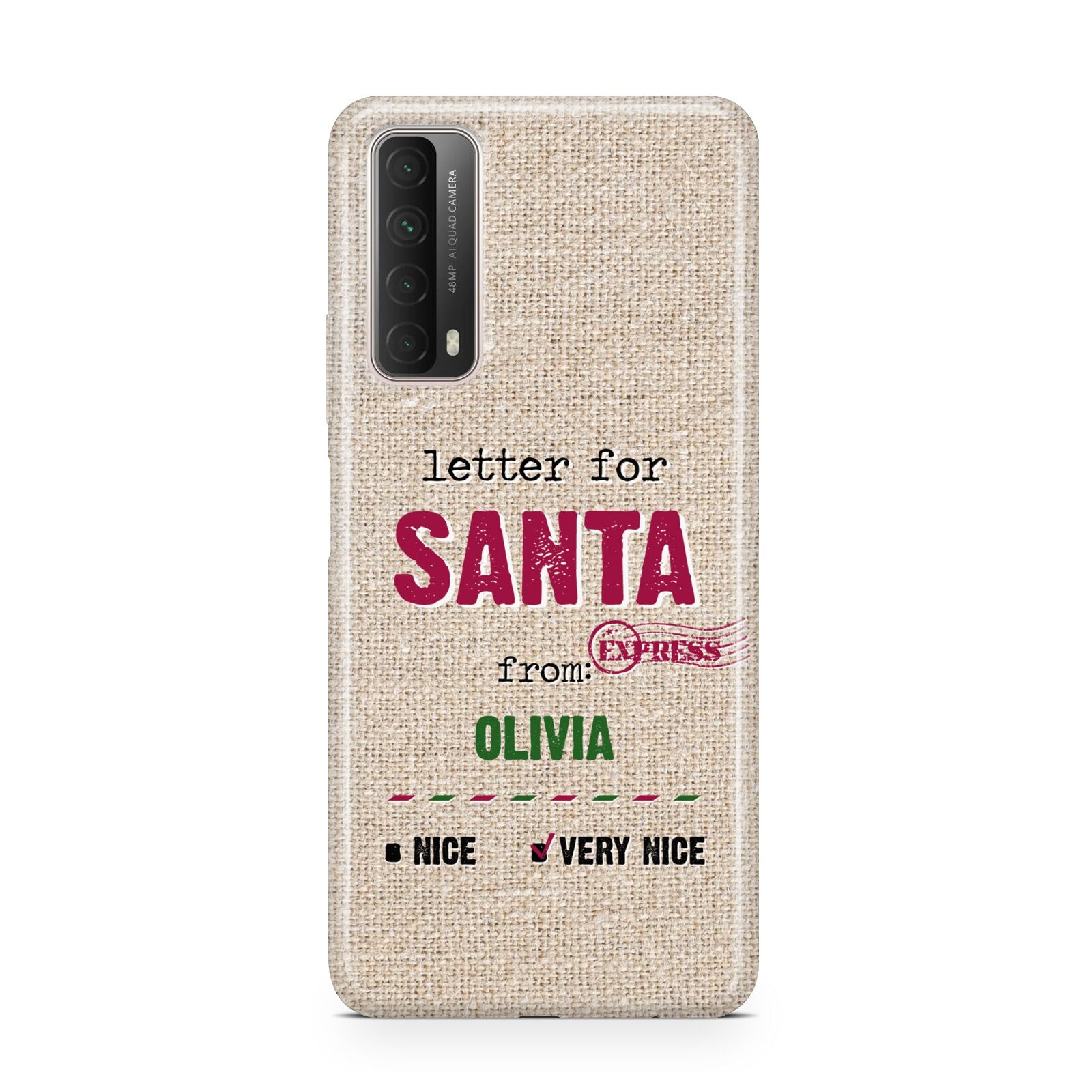 Letters to Santa Personalised Huawei P Smart 2021