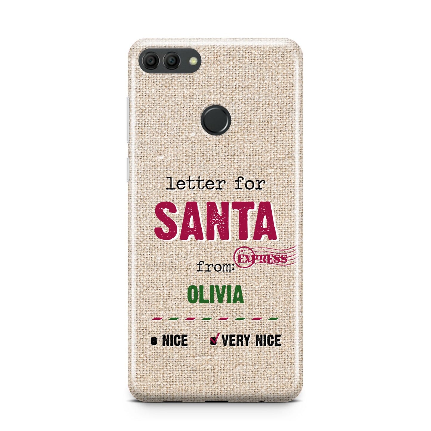 Letters to Santa Personalised Huawei Y9 2018