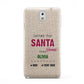 Letters to Santa Personalised Samsung Galaxy Note 3 Case