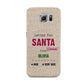 Letters to Santa Personalised Samsung Galaxy S6 Case