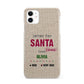 Letters to Santa Personalised iPhone 11 3D Snap Case