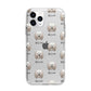 Lhasa Apso Icon with Name Apple iPhone 11 Pro Max in Silver with Bumper Case