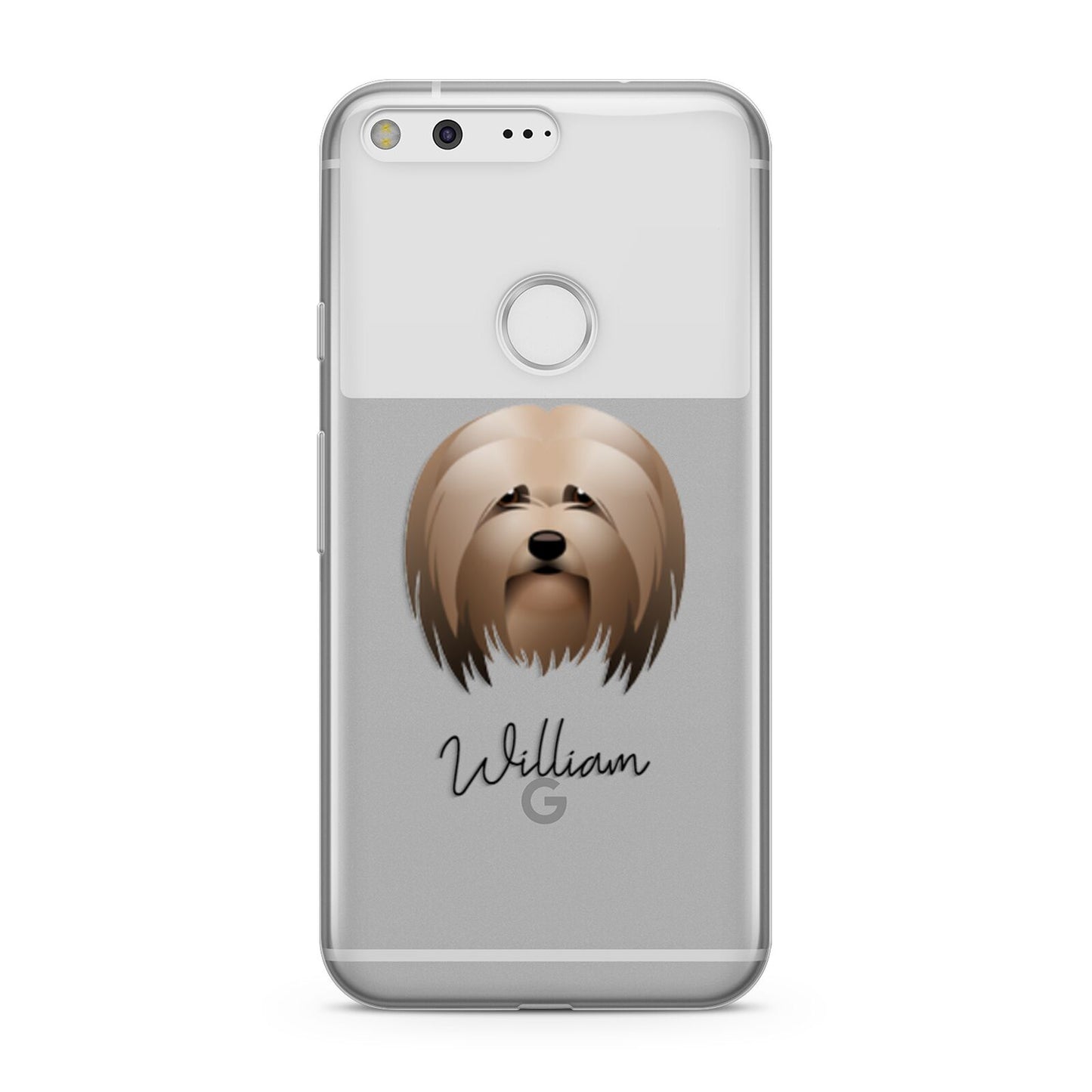 Lhasa Apso Personalised Google Pixel Case