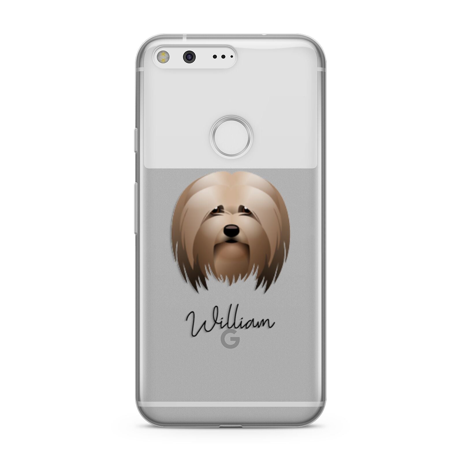 Lhasa Apso Personalised Google Pixel Case