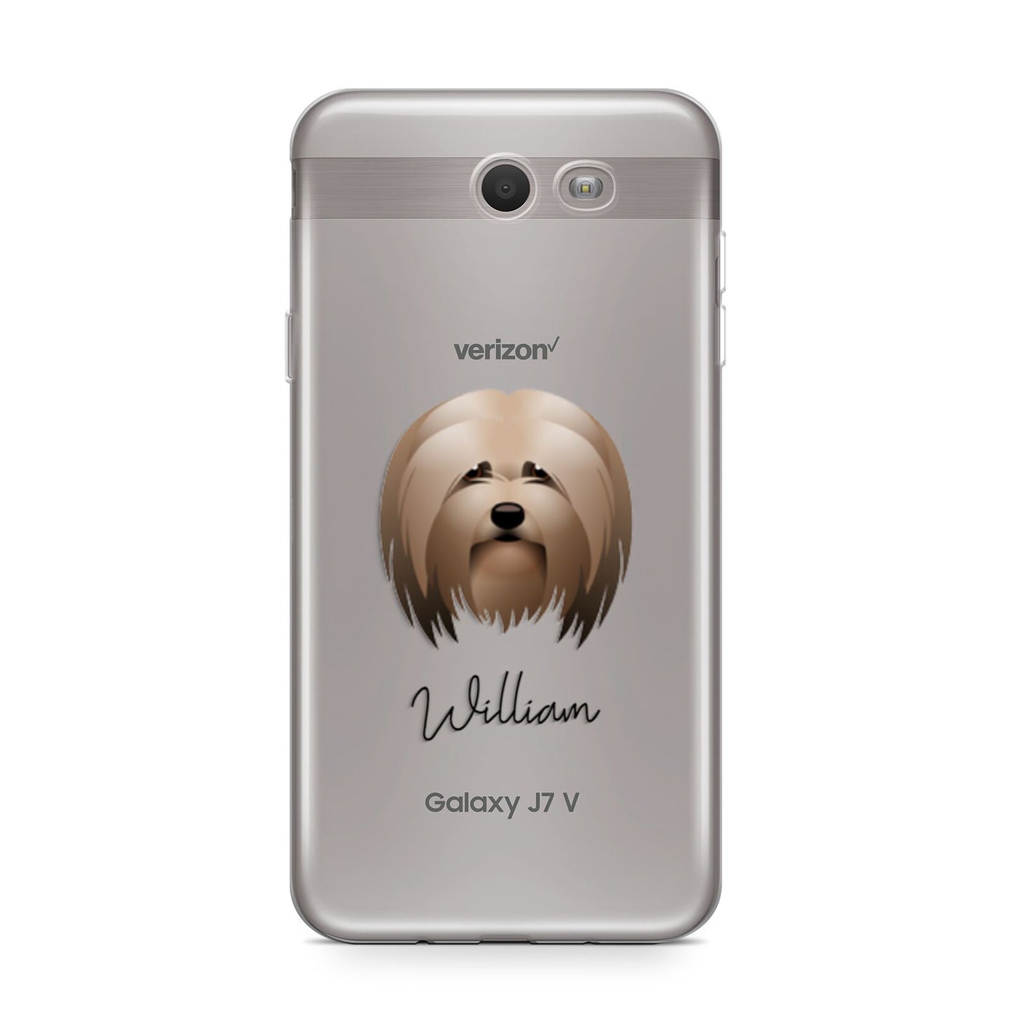 Lhasa Apso Personalised Samsung Galaxy J7 2017 Case